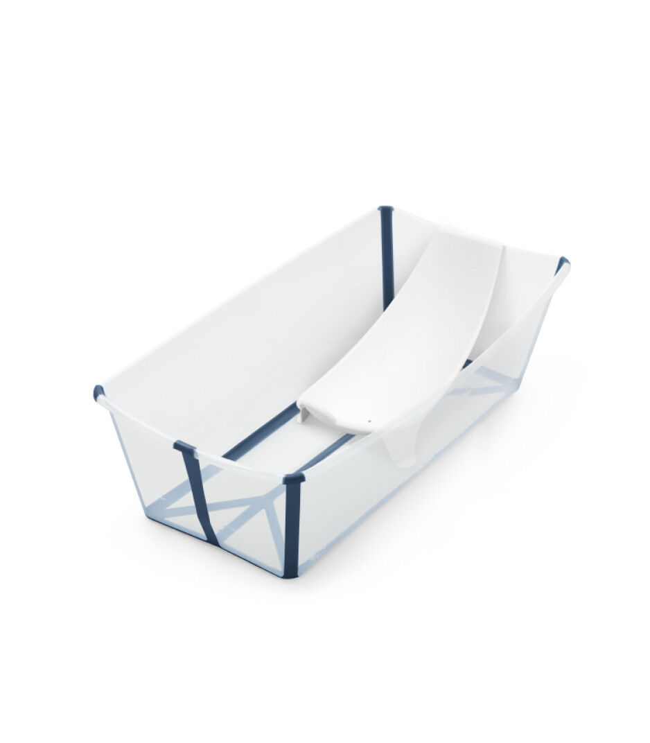 Stokke® Flexi Bath® 折疊式浴盆加大款, 藍彩透明, mainview